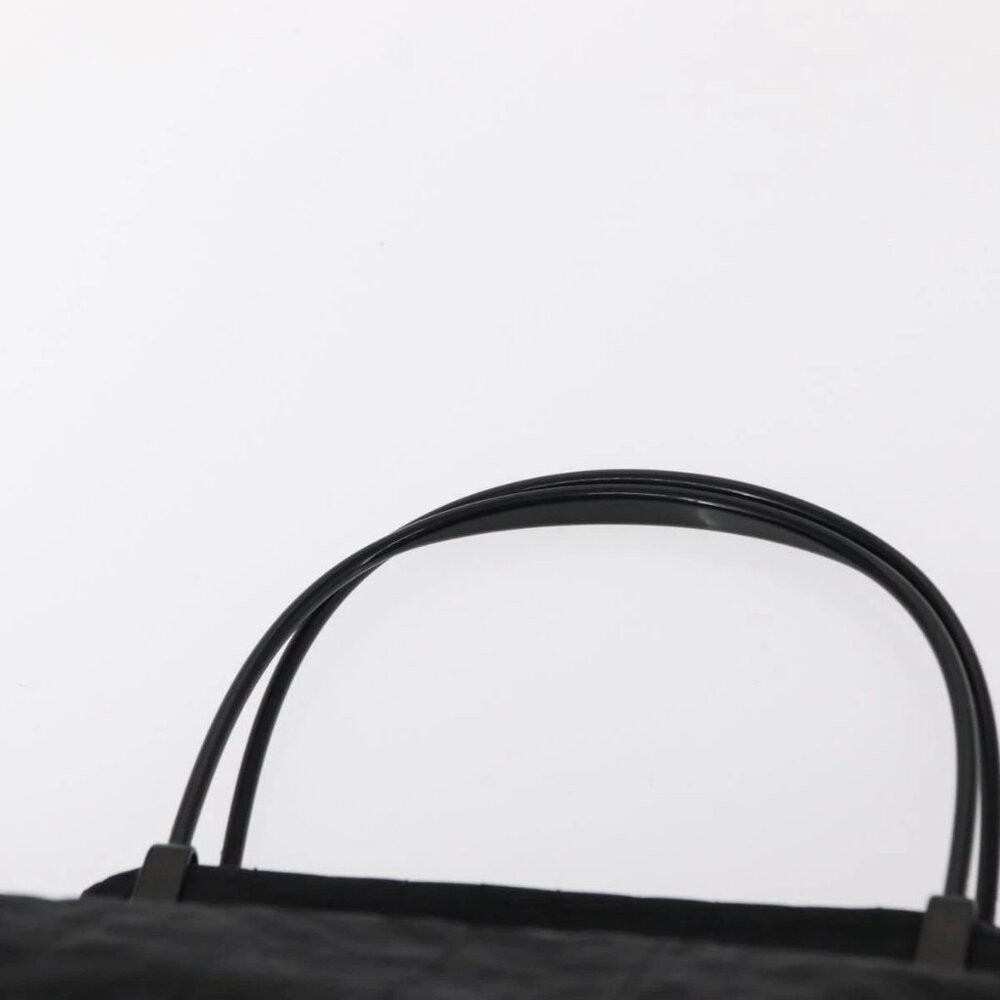 PRADA Hand Bag Nylon Black Silver Auth ka079 - Picture 9 of 16